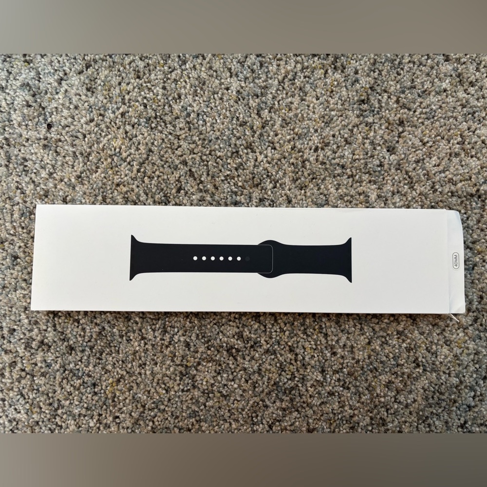 Black 40 mm Apple watch band
